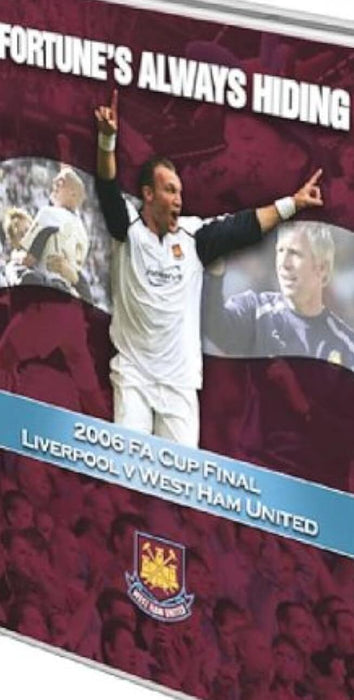 2006 The FA Cup Final West Ham V Liverpool DVD PAL Region Free Official Football - Very Good