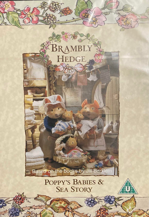 Brambly Hedge - Poppy's Babies & Sea Story [DVD] [1997] [Reg2] Rare - New Sealed