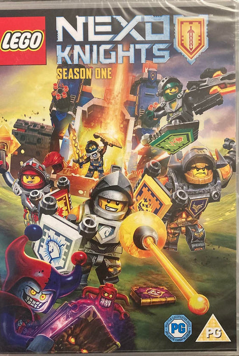 LEGO Nexo Knights Season 1 [DVD] [2017] [Region 2] Complete 3+Hours! NEW Sealed