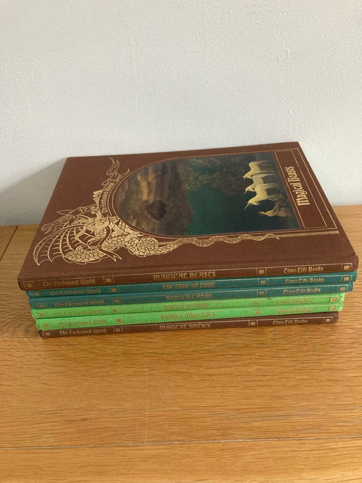 The Enchanted World Hardback Books x6 in Total Vintage 1980s Time-Life Books