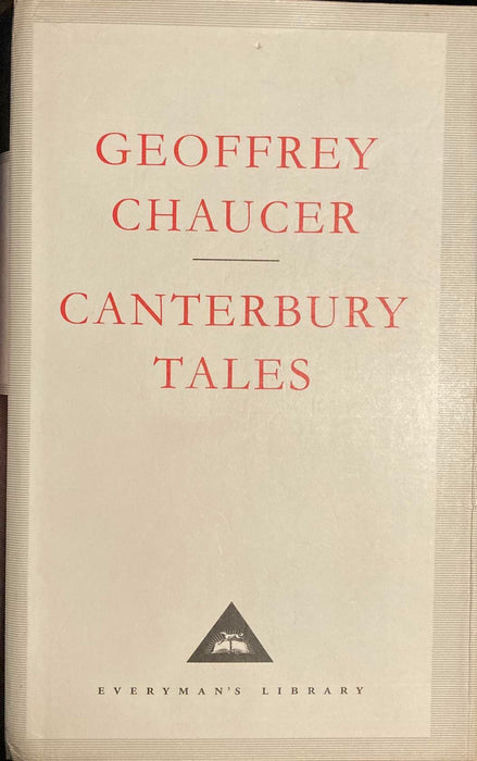 CANTERBURY TALES Hardback Book 1992 Geoffrey Chaucer A.C. Cawley Rare Hardcover - Very Good