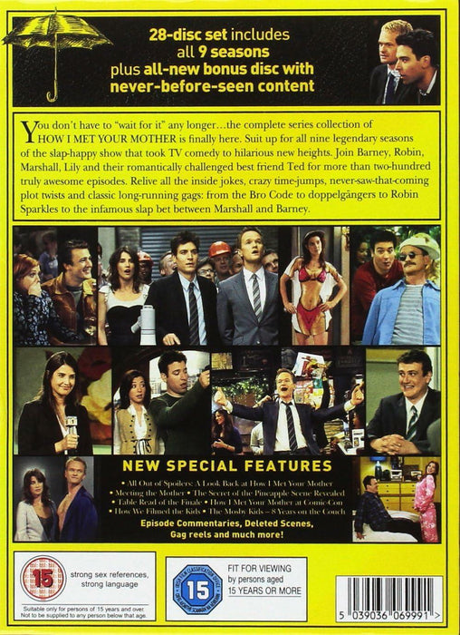 How I Met Your Mother - Season 1-9 [DVD Box Set] [2014] [Region 2] - Very Good