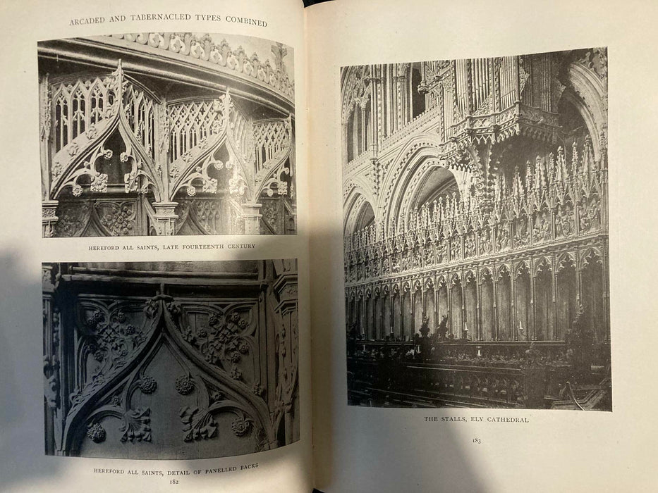 English Church Woodwork a Study in Craftsmanship During The Medieval Period Book - Very Good