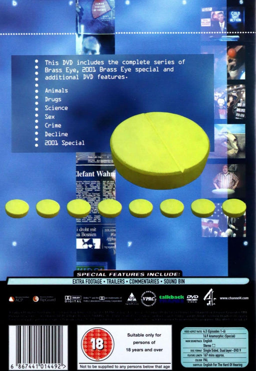 Brass Eye [DVD] [1997] [Region 2] (Series and Special) - Very Good - Attic Discovery Shop