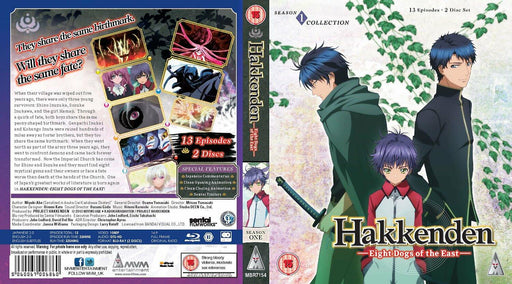Hakkenden: Eight Dogs of the East Season 1 S1 [Blu-ray] [Region B] Anime [LN] - Like New - Attic Discovery Shop