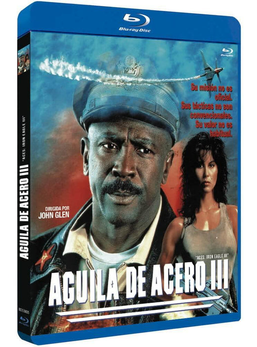 Iron Eagle III AGUILA DE ACERO (1992) [Portuguese Import] BLU-RAY [Region Free] - Very Good - Attic Discovery Shop