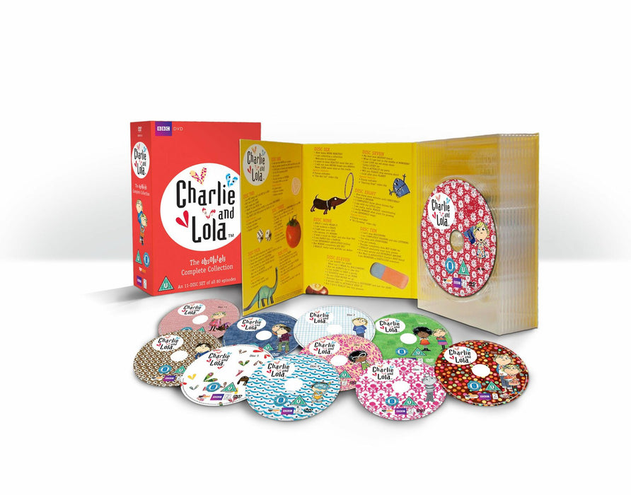 Charlie and Lola The Absolutely Complete Collection [DVD] Region 2+4 NEW Sealed - Attic Discovery Shop