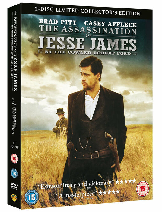 The Assassination of Jesse James Robert Ford (2 Disc Edition) DVD UK New Sealed - Attic Discovery Shop