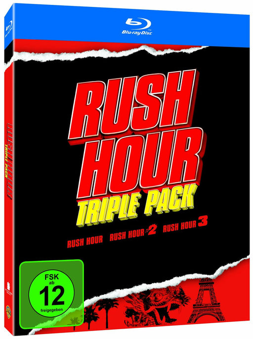 Rush Hour: Trilogy 1 2 3 [Blu-ray] [1997] [Rare DUTCH Import] (Plays English) - Very Good - Attic Discovery Shop