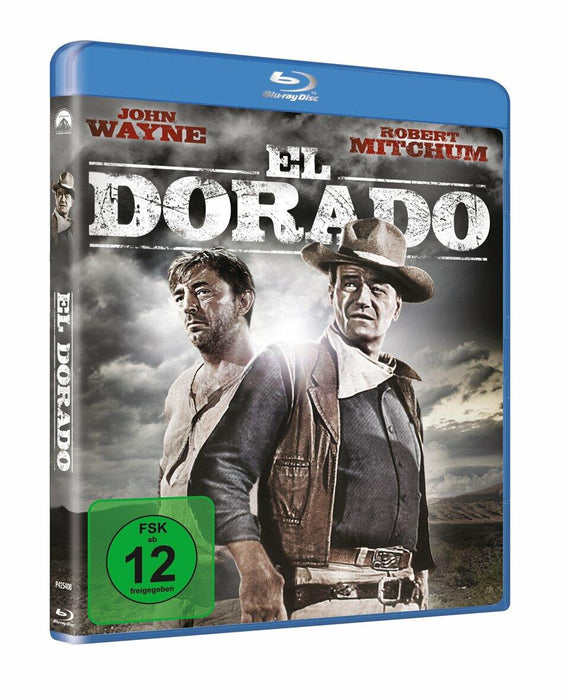 EL DORADO Movie [Blu-ray] [1966] [Rare German Import] John Wayne Western - Very Good - Attic Discovery Shop