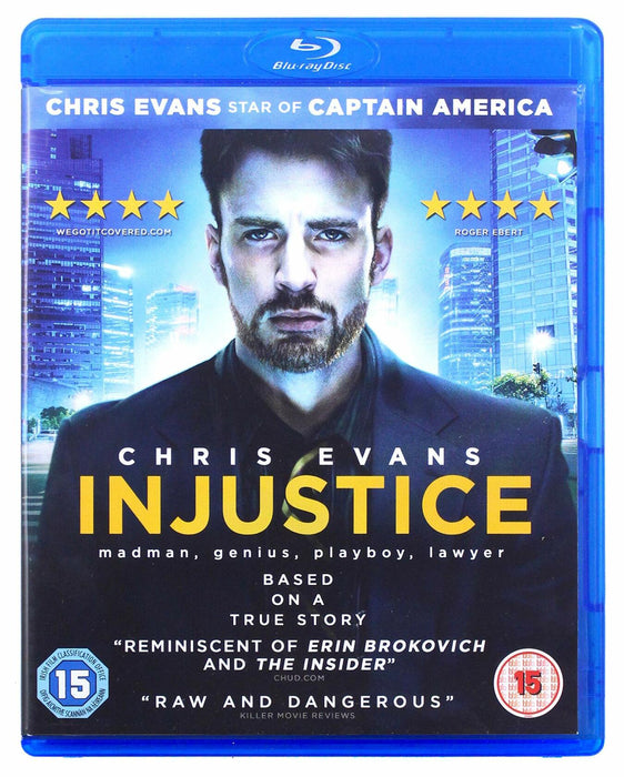 Injustice [Blu-ray] [2014] [Region B] Chris Evans - New Sealed