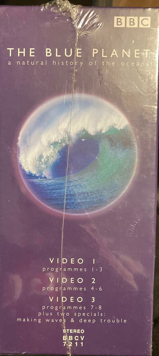 The Blue Planet - Complete Series Box Set [VHS Video] Rare - New Sealed