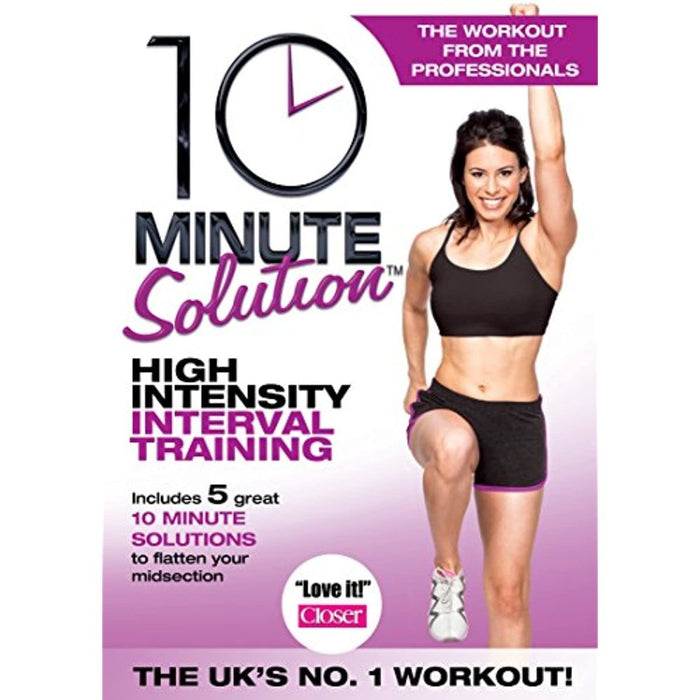 10 Minute Solution: High Intensity Interval Training [DVD] [Reg 2] - New Sealed - Attic Discovery Shop