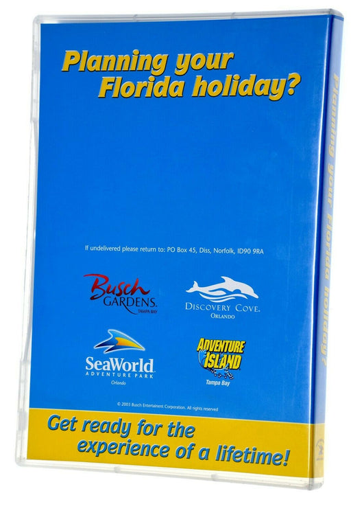 PLANNING YOUR FLORIDA HOLIDAY? TOUR VIDEO PLANNING VACATION DVD (ALL REGIONS) - Very Good - Attic Discovery Shop