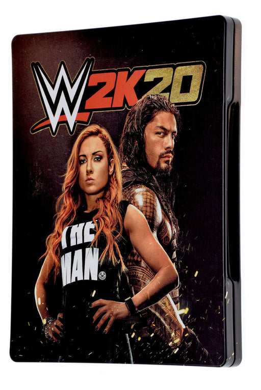 STEELBOOK ONLY (No Game)  PS4/Xbox One W2K20 Wrestling Rare Collector's Case - Very Good - Attic Discovery Shop