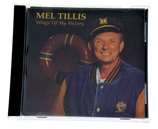 MEL TILLIS WINGS OF MY VICTORY Rare CD Album - Complete, VG Condition - Very Good - Attic Discovery Shop