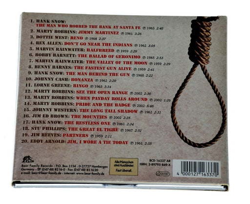 THE MAN WHO ROBBED THE BANK AT SANTA FE Rare CD Album - Complete, VG Condition - Very Good - Attic Discovery Shop