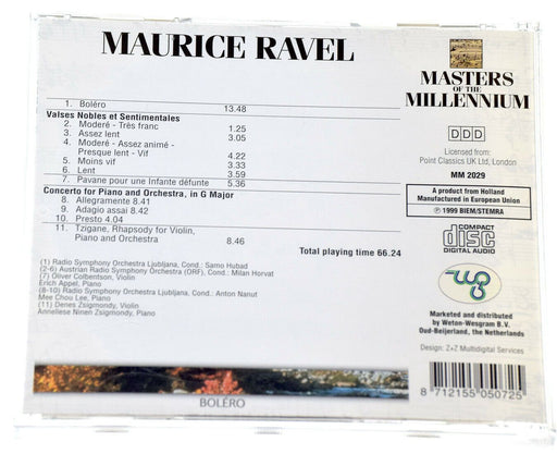 CLAUDE DEBUSSY La Meir Masters of the Millenium CD Album Complete, VG Condition - Very Good - Attic Discovery Shop