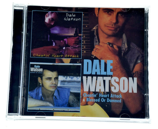 DALE WATSON CHEATIN' HEART ATTACK & BLESSED OR DAMNED Rare CD Album Complete, VG - Very Good - Attic Discovery Shop