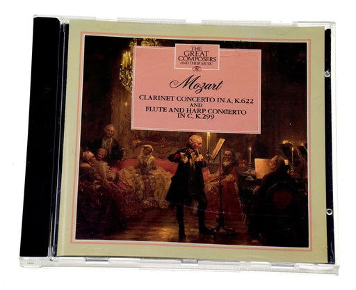 Mozart Clarinet Flute and Harp Concerto Classical CD Album Complete VG Condition - Very Good - Attic Discovery Shop