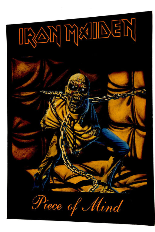 Iron Maiden Piece of Mind ORIGINAL Rare Dated 1983 VTG Photocard High Quality - Very Good - Attic Discovery Shop