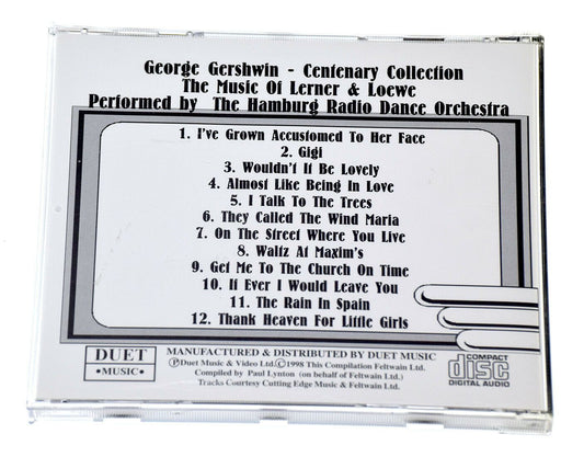 THE GEORGE GERSHWIN CENTENARY COLLECTION LERNER & LOEWE CD Album Complete & VGC - Very Good - Attic Discovery Shop