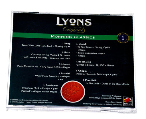 THE LYONS ORIGINAL CLASSICS MORNING CLASSICS COLLECTION Rare CD Album - VGC - Very Good - Attic Discovery Shop