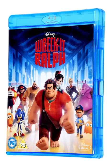 DISNEY WRECK IT RALPH BLU RAY Movie Film Region B - Very Good - Attic Discovery Shop