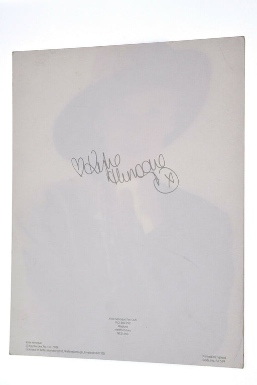 Kylie Minogue ORIGINAL Rare Dated 1988 Vintage Photocard High Quality - Very Good - Attic Discovery Shop