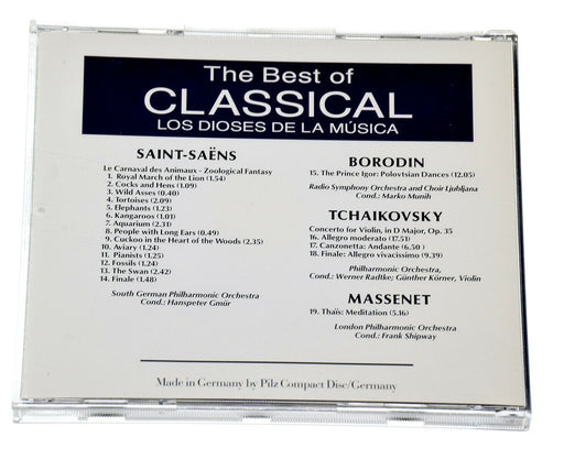 THE BEST OF CLASSICAL SAINT-SAENS BORODIN TCHAIKOVSKY MASSENET Rare CD Album VGC - Very Good - Attic Discovery Shop