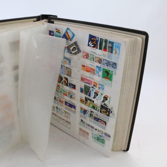 International Organised Stamp Joblot Album Collection LOTS of Pages (See Video) - Attic Discovery Shop