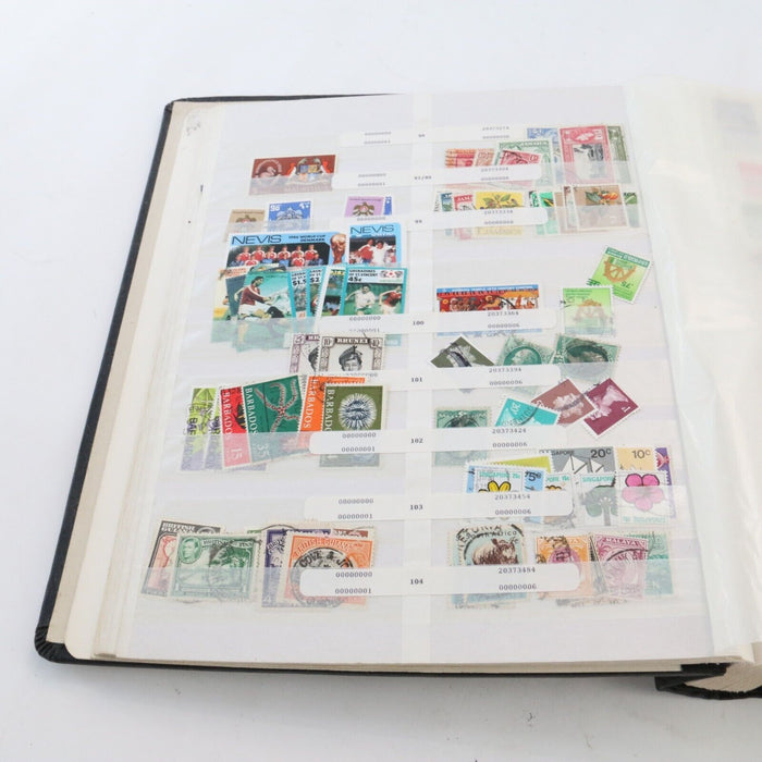 International Organised Stamp Joblot Album Collection LOTS of Pages (See Video) - Attic Discovery Shop