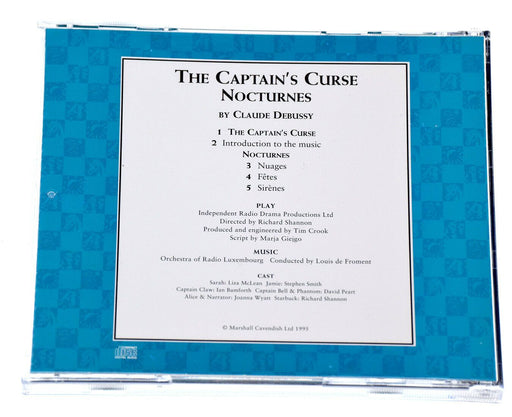 The Captain's Curse Nocturnes by Debussy Classical CD Album Rare VG Complete - Very Good - Attic Discovery Shop