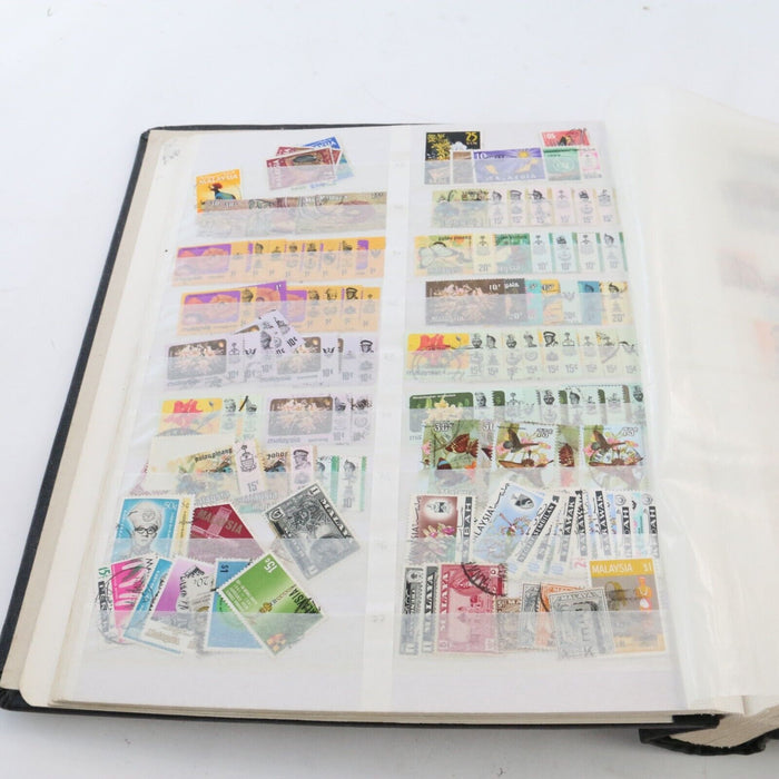 International Organised Stamp Joblot Album Collection LOTS of Pages (See Video) - Attic Discovery Shop