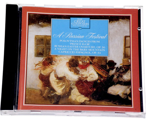 THE GREAT COMPOSERS A RUSSIAN FESTIVAL POLOVTSIAN DANCES PRINCE IGOR CD Album - Very Good - Attic Discovery Shop