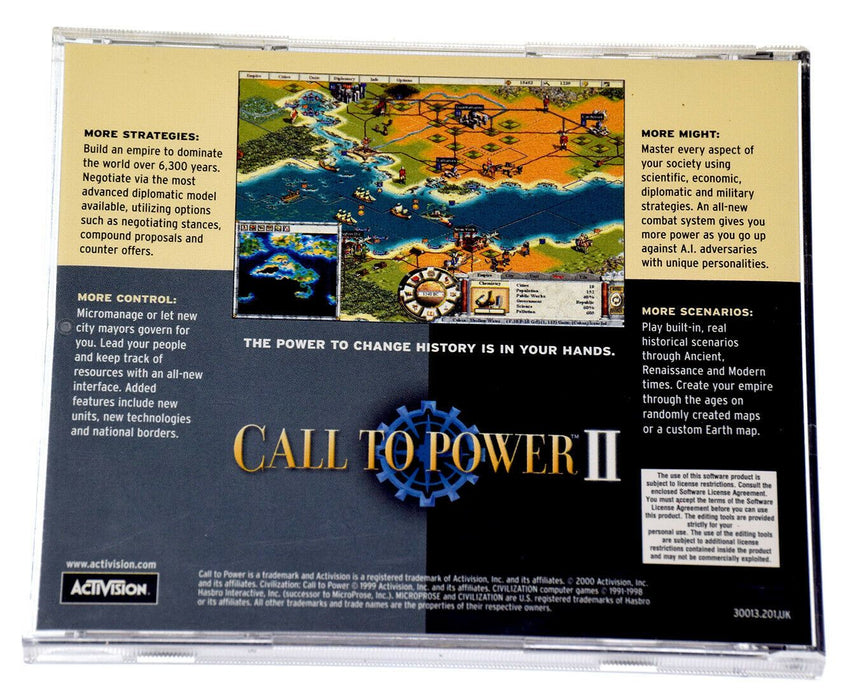 Call To Power II (Physical Disc) PC (CD-ROM) Windows Computer Game - Very Good - Attic Discovery Shop