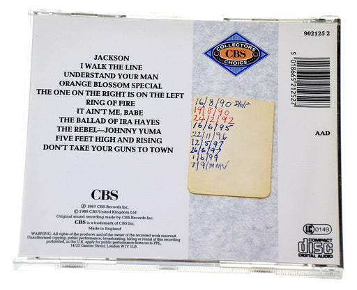 JOHNNY CASH'S GREATEST HITS Volume 1 CD Album - Complete, VG Condition - Very Good - Attic Discovery Shop