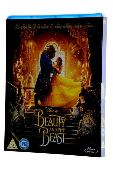 NEW Sealed DISNEY BEAUTY AND THE BEAST (2017) + LTD SLEEVE BLU RAY DVD Region B - Attic Discovery Shop