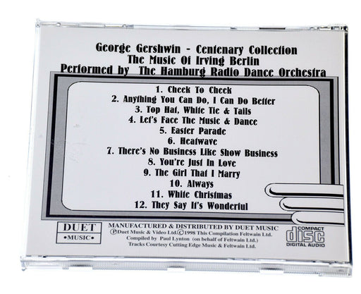 THE GEORGE GERSHWIN CENTENARY COLLECTION IRVING BERLIN CD Album - Complete & VGC - Very Good - Attic Discovery Shop
