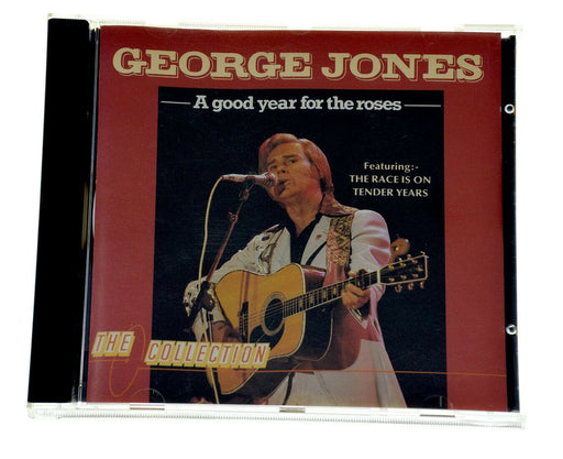 GEORGE JONES A GOOD YEAR FOR THE ROSES Rare CD Album - Complete, VG Condition - Very Good - Attic Discovery Shop