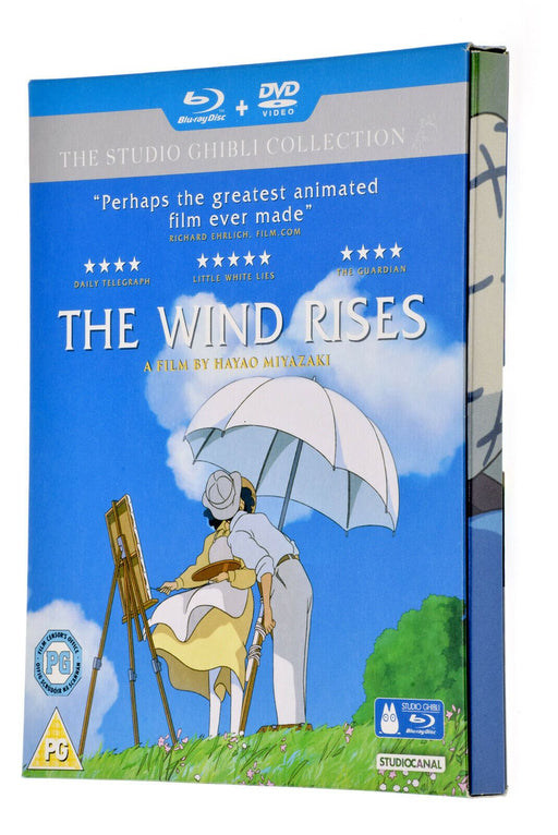 Rare Limited Edition The Wind Rises Studio Ghibli Collection BLU RAY Region B - Very Good - Attic Discovery Shop