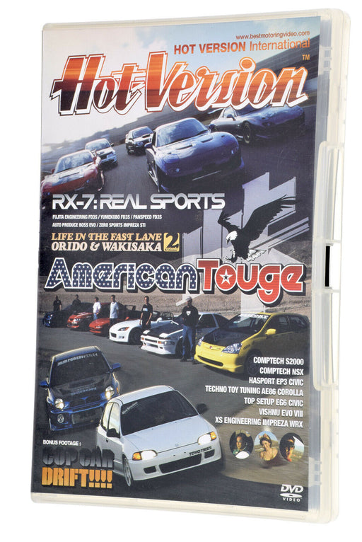 Hot Version International American Touge Rare Drift Racing, DVD UK PAL REGION 2 - Very Good - Attic Discovery Shop
