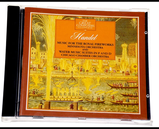 THE GREAT COMPOSERS HANDEL ROYAL FIREWORKS MINNESOTA ORCHESTRA Rare CD Album VGC - Very Good - Attic Discovery Shop