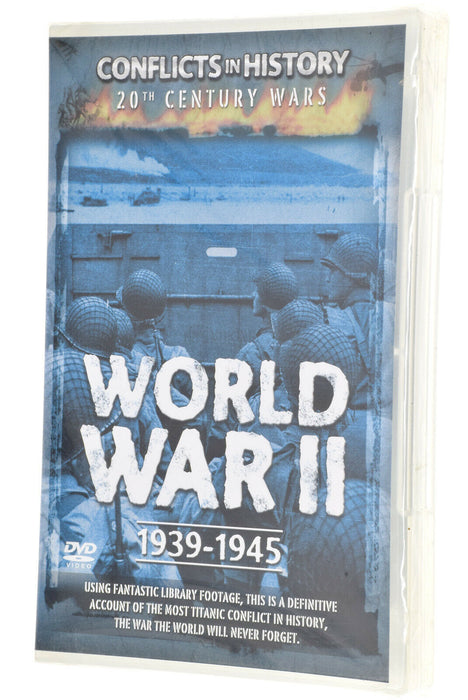 New Sealed World War II 1939-1945 Conflicts In History 20th Century Wars DVD - Attic Discovery Shop