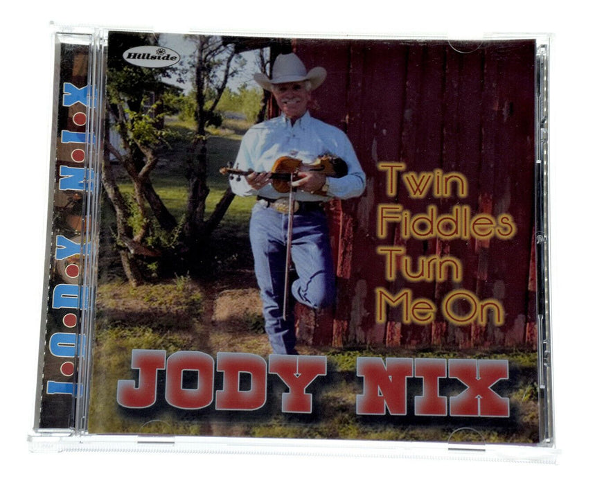 JODY NIX TWIN FIDDLES TURN ME ON Rare Hillside Records CD Album - Complete, VGC - Very Good - Attic Discovery Shop