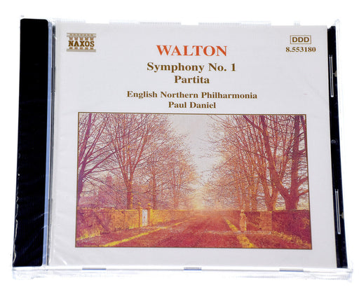 WALTON Symphony No1 Partita NEW Sealed NAXOS CD Album Boxed Complete - Attic Discovery Shop