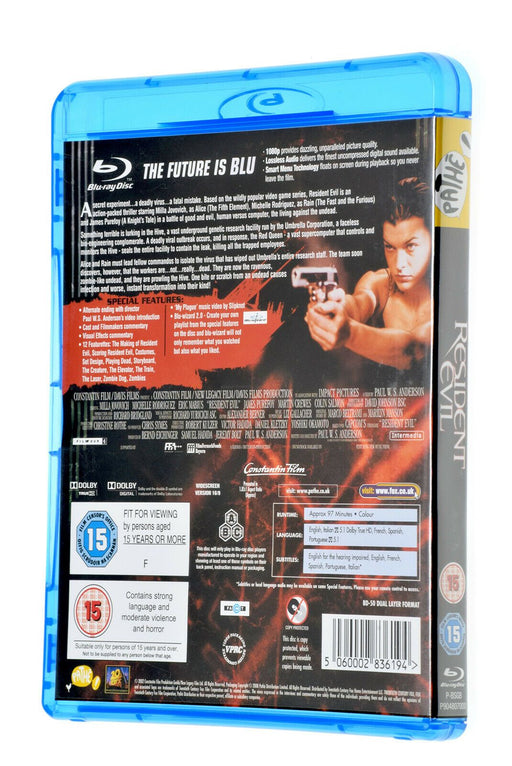 Resident Evil Milla Jovovich Rodriguez 2008 Horror BLU RAY Movie Film Region B - Very Good - Attic Discovery Shop