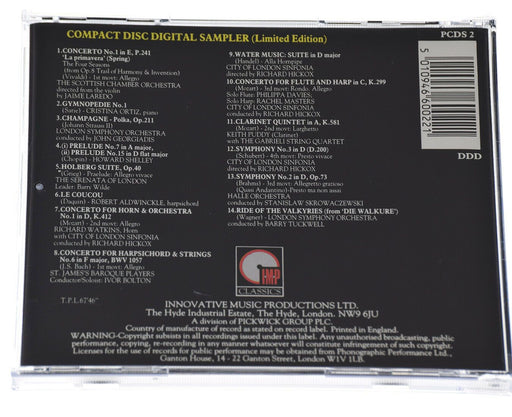 SERENADE IN THE NIGHT 2-DISC Rare IMP CLASSICS CD Album - Complete, VG Condition - Very Good - Attic Discovery Shop