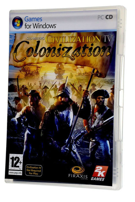 Civilization IV Conolization Physical Disc PC DVD-ROM Windows Computer Game - Very Good - Attic Discovery Shop