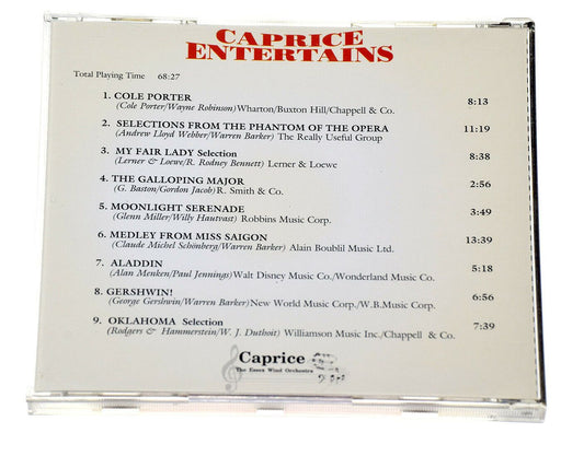 CAPRICE THE ESSEX WIND ORCHESTRA CAPRICE ENTERTAINS Rare CD Album - Complete VGC - Very Good - Attic Discovery Shop